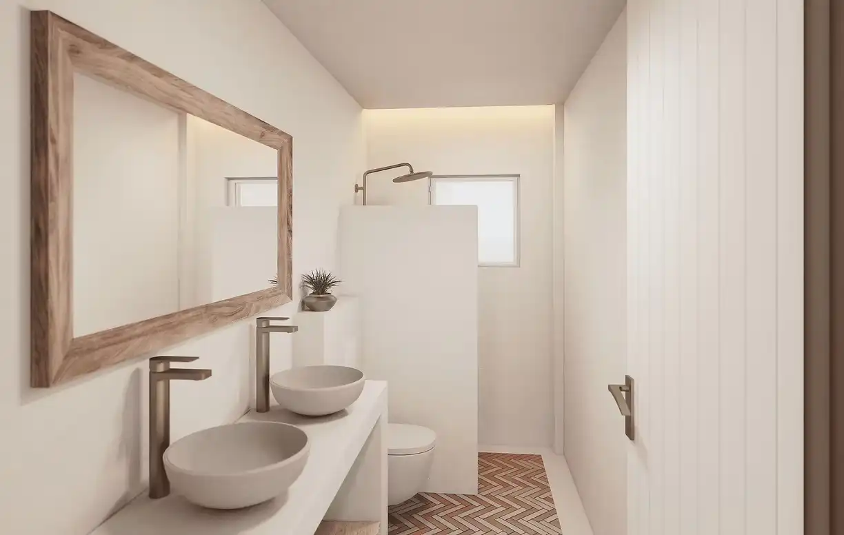 Bany de Apartament en venda en Palafrugell amb Terrassa