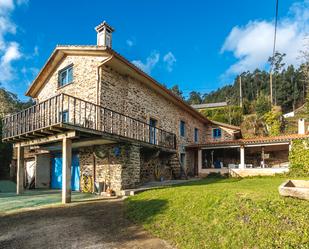 Vista exterior de Finca rústica en venda en San Sadurniño amb Moblat