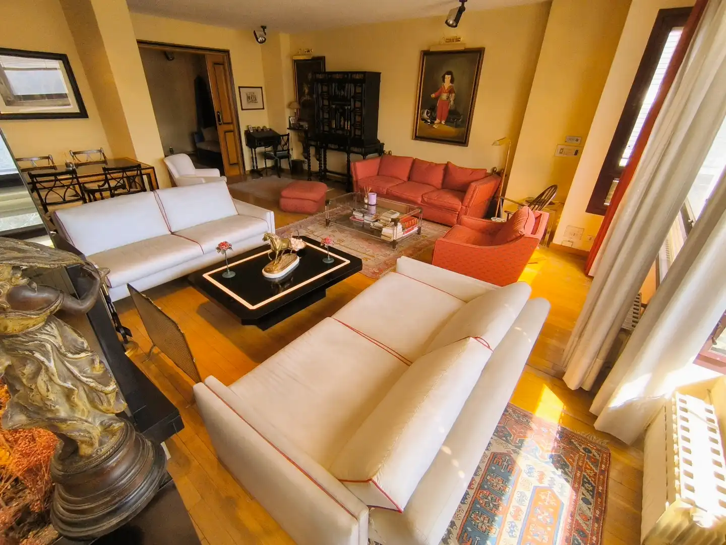 Wohnzimmer von Wohnung zum Verkauf in Palencia mit Klimaanlage, Heizung und Parkett