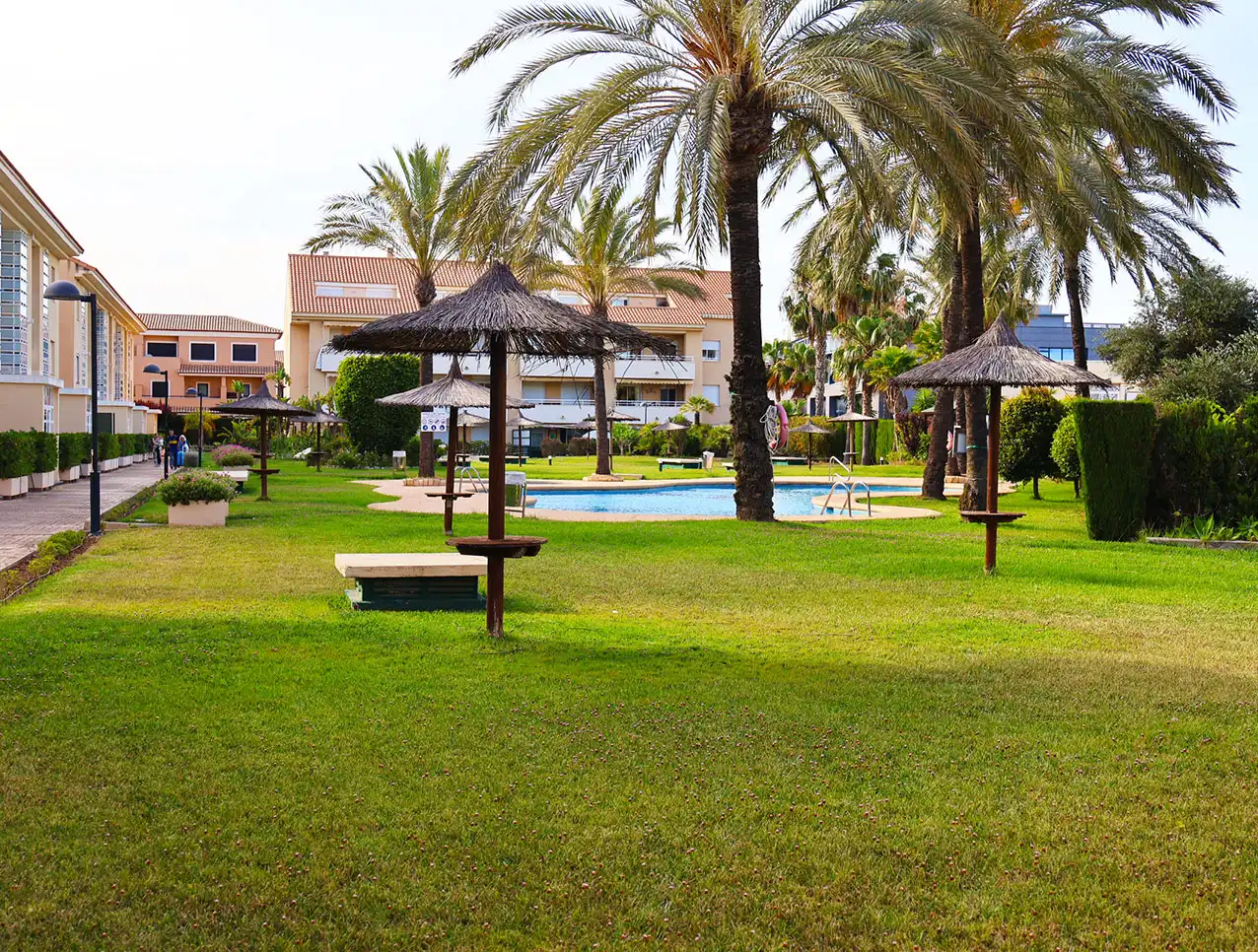 Jardín de Piso en venta en Jávea / Xàbia con Aire acondicionado, Jardín privado y Trastero