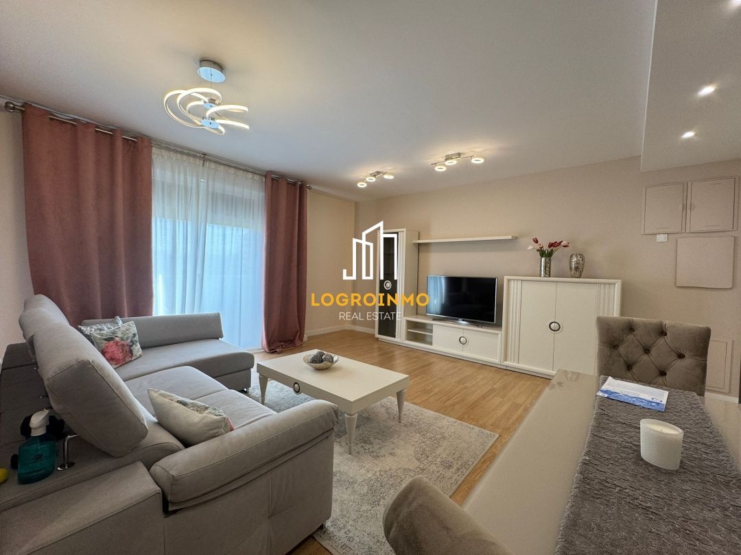 Living room of Flat for sale in  Logroño  with Air Conditioner, Heating and Terrace