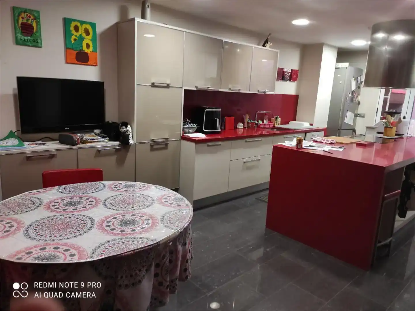 Cuina de Casa adosada en venda en Vila-real amb Aire condicionat i Balcó
