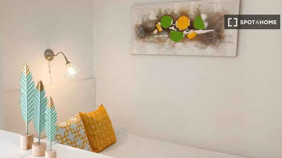 Bedroom of Study for share in Murcia  with Air Conditioner, Terrace and Furnished