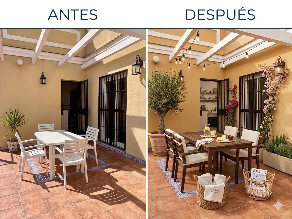 Terraza de Casa o chalet en venta en Espartinas con Aire acondicionado, Jardín privado y Terraza