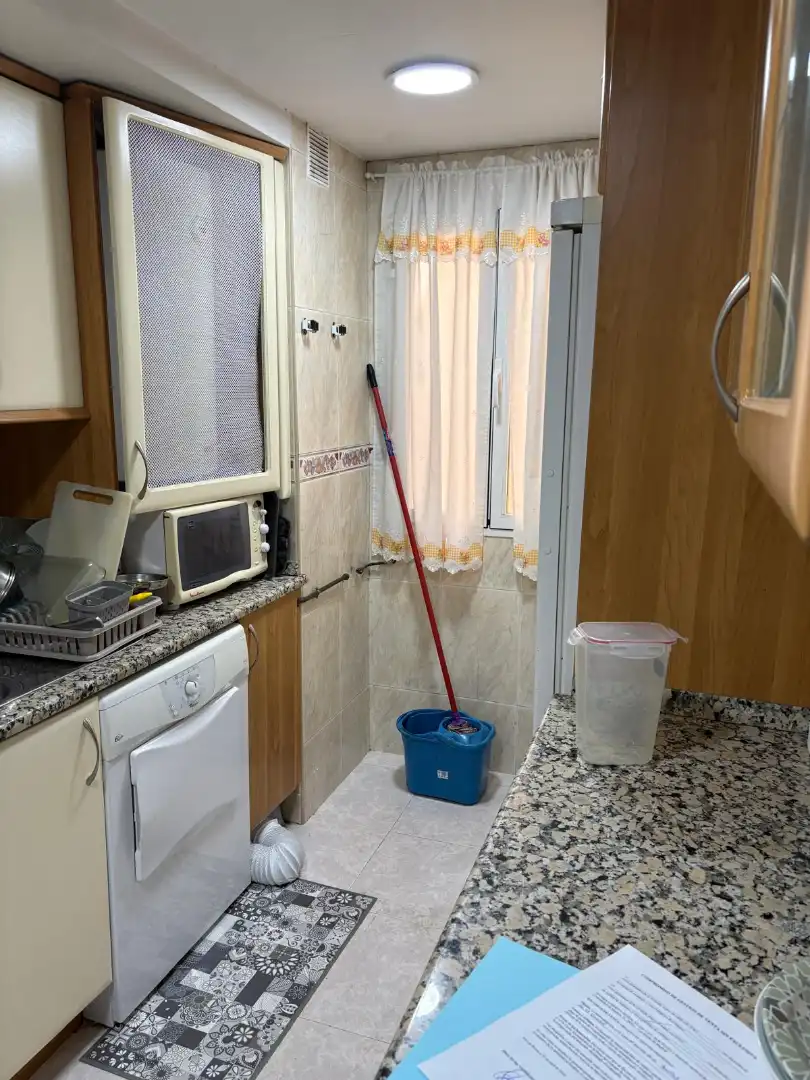 Kitchen of Flat for sale in San Lorenzo de El Escorial  with Heating, Parquet flooring and Storage room