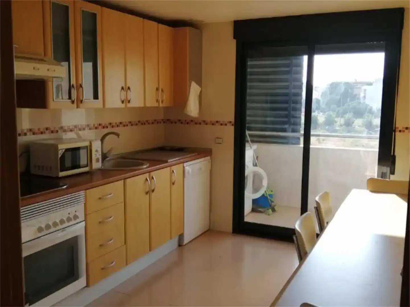 Küche von Wohnung zur Miete in  Murcia Capital mit Klimaanlage und Balkon