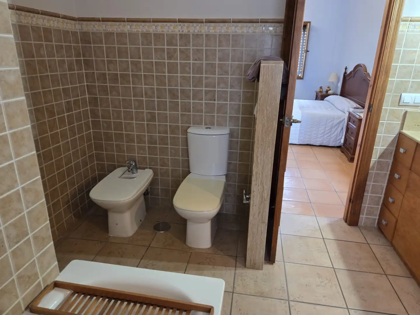 Baño de Casa o chalet en venta en Algeciras con Aire acondicionado, Jardín privado y Terraza