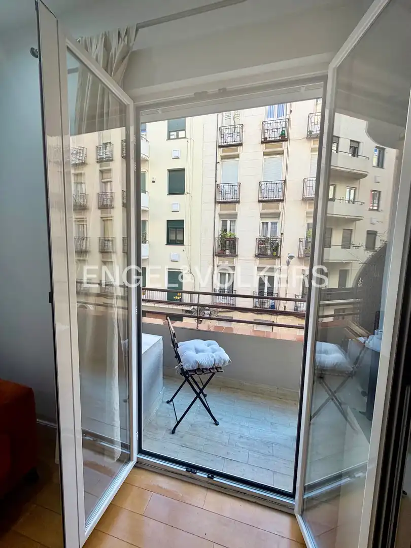 Terrasse von Wohnung zur Miete in Madrid mit Heizung, Möbliert und Balkon