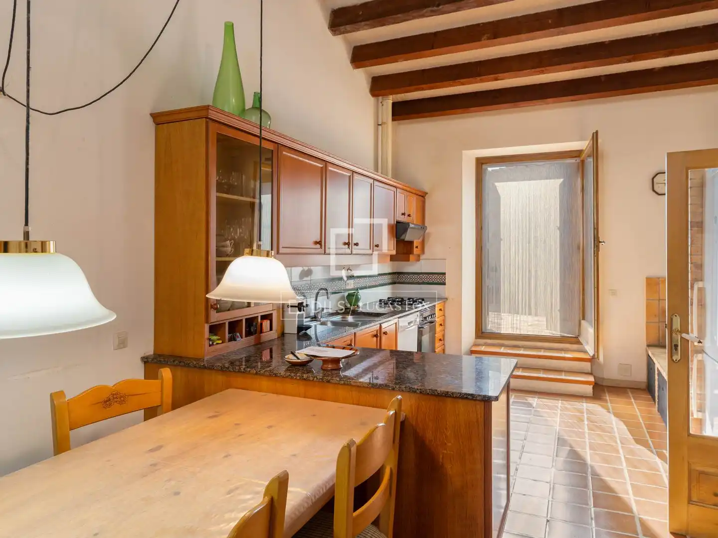 Cocina de Finca rústica en venta en Cabanelles con Calefacción, Jardín privado y Trastero