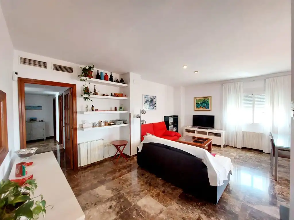 Sala de estar de Ático en venta en Badajoz