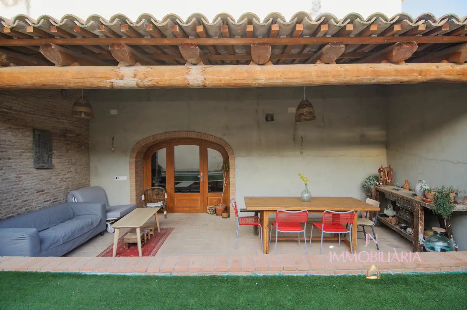 Terrasse von Haus oder Chalet zum Verkauf in Piera mit Heizung, Parkett und Terrasse