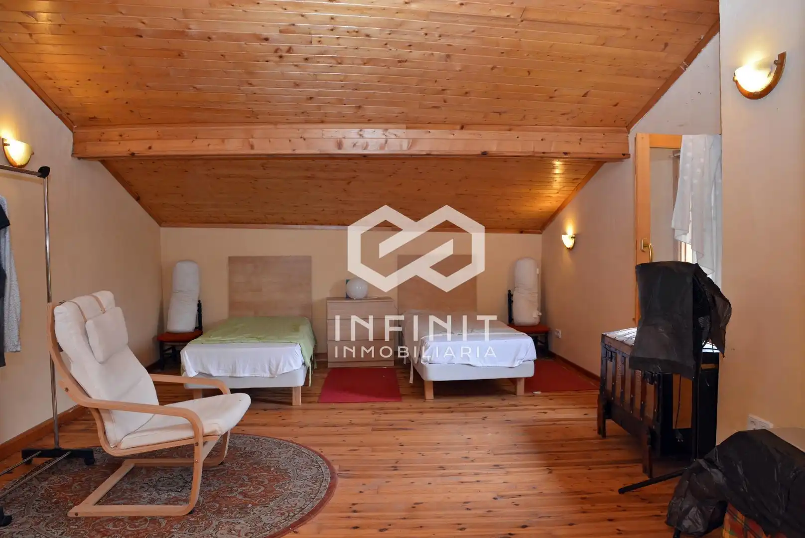 Bedroom of Houses for sale in Peñalver  with Private garden and Balcony