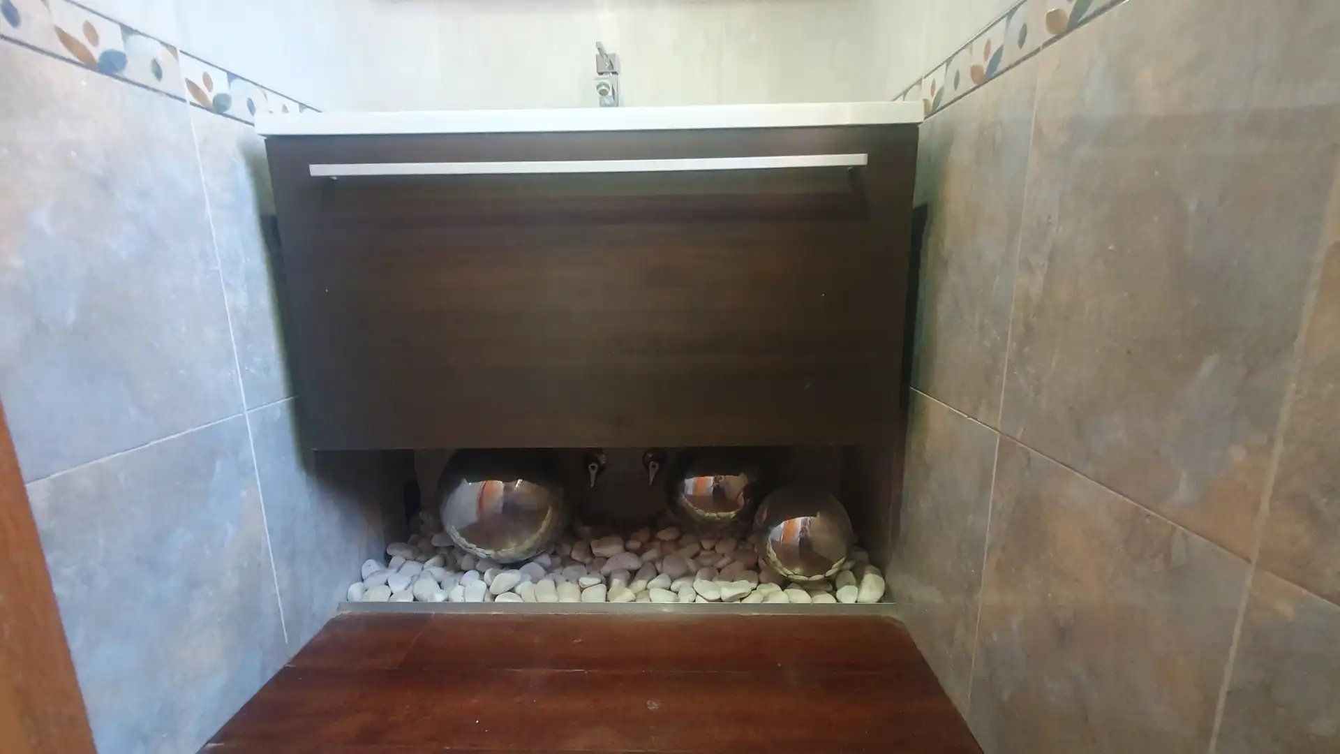 Bany de Casa adosada en venda en Olías del Rey amb Aire condicionat, Calefacció i Jardí privat
