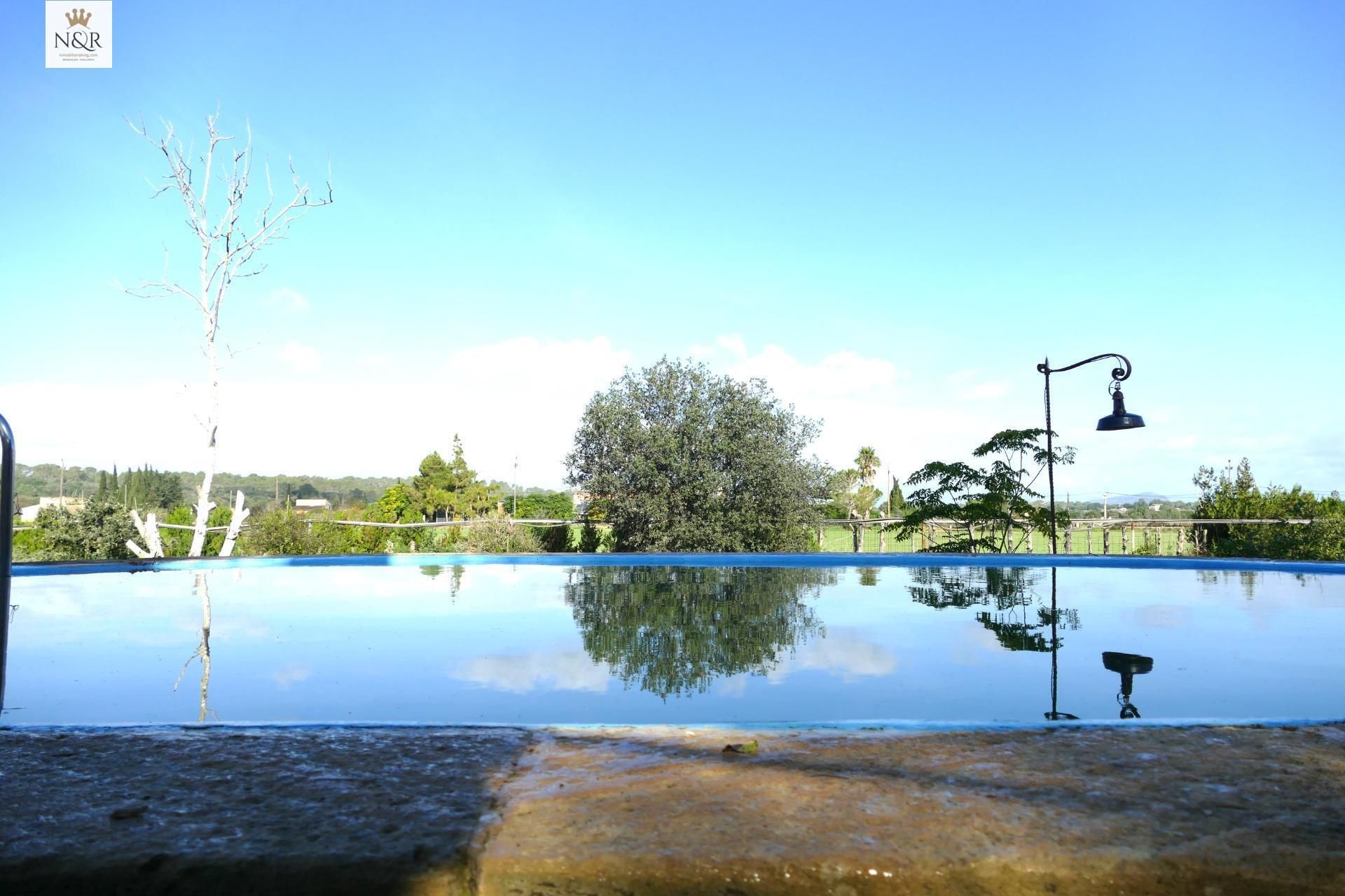 Piscina de Finca rústica en venda en Sencelles amb Calefacció, Jardí privat i Terrassa