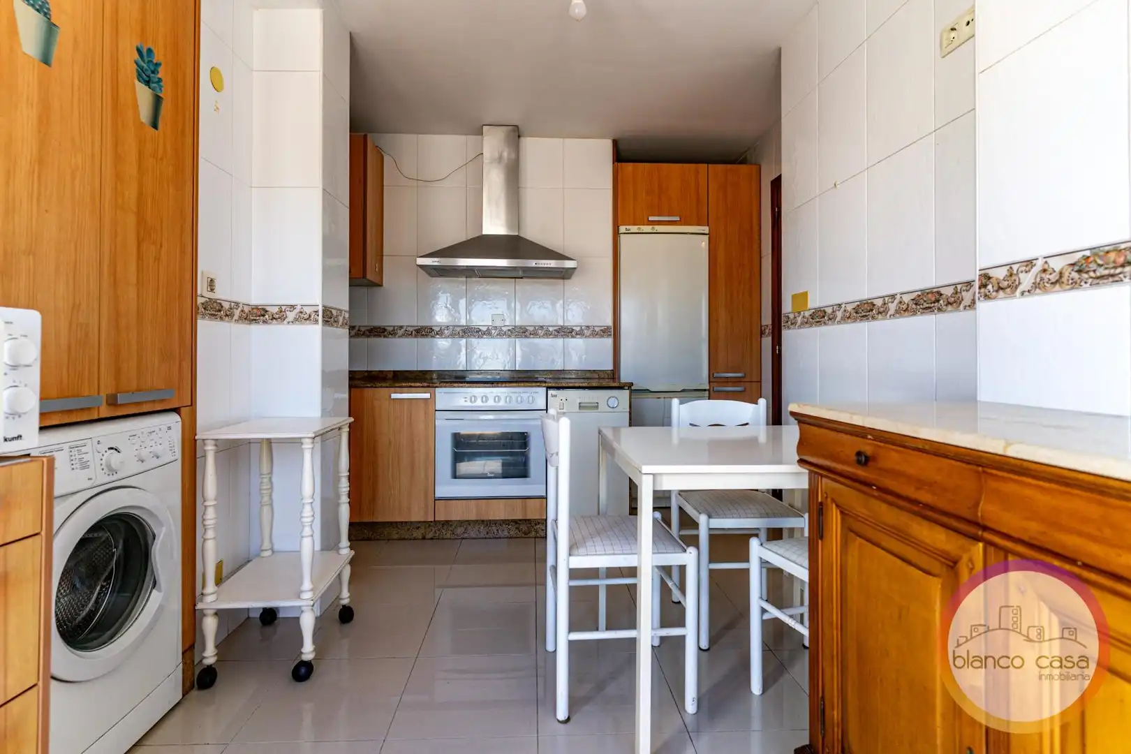 Kitchen of Flat for sale in Carballo  with Heating, Terrace and Storage room