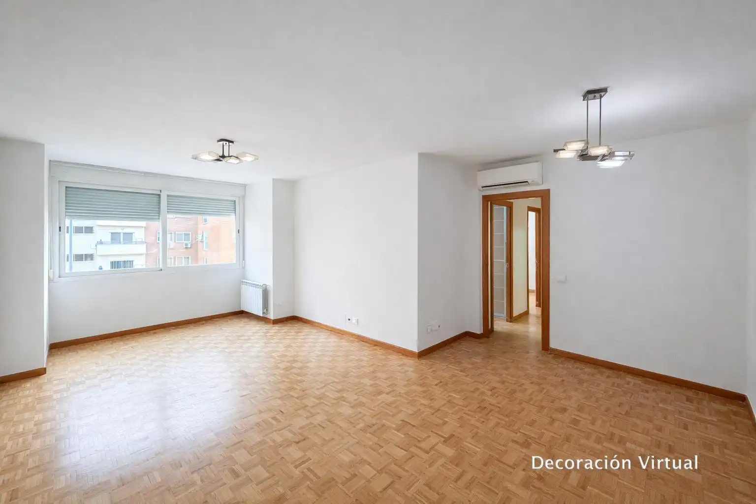 Sala de estar de Piso en venta en Madrid con Aire acondicionado, Calefacción y Parquet