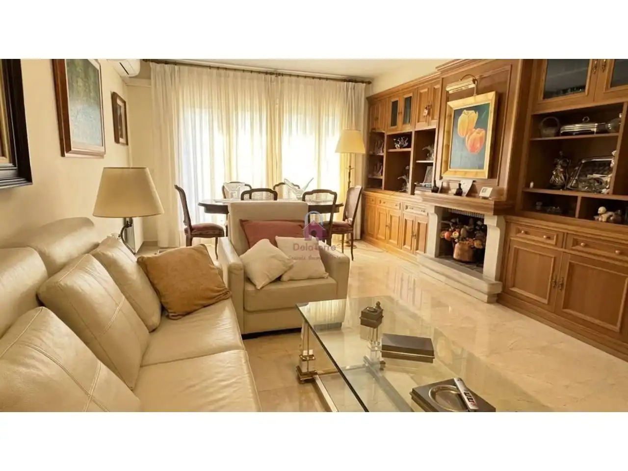 Wohnzimmer von Wohnung zum Verkauf in Terrassa mit Klimaanlage, Heizung und Balkon