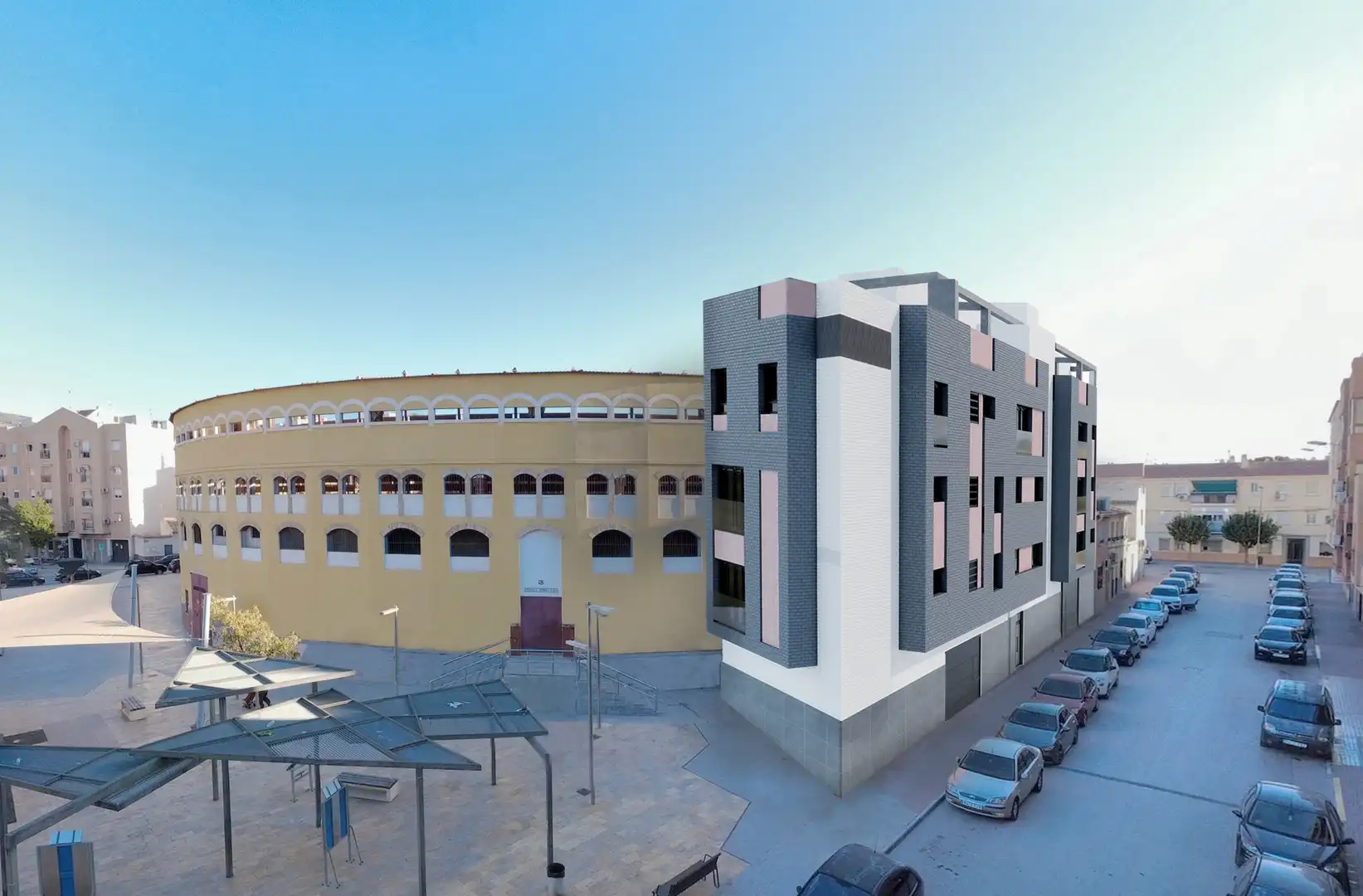 Vista exterior de Ático en venta en Cieza con Calefacción, Terraza y Piscina