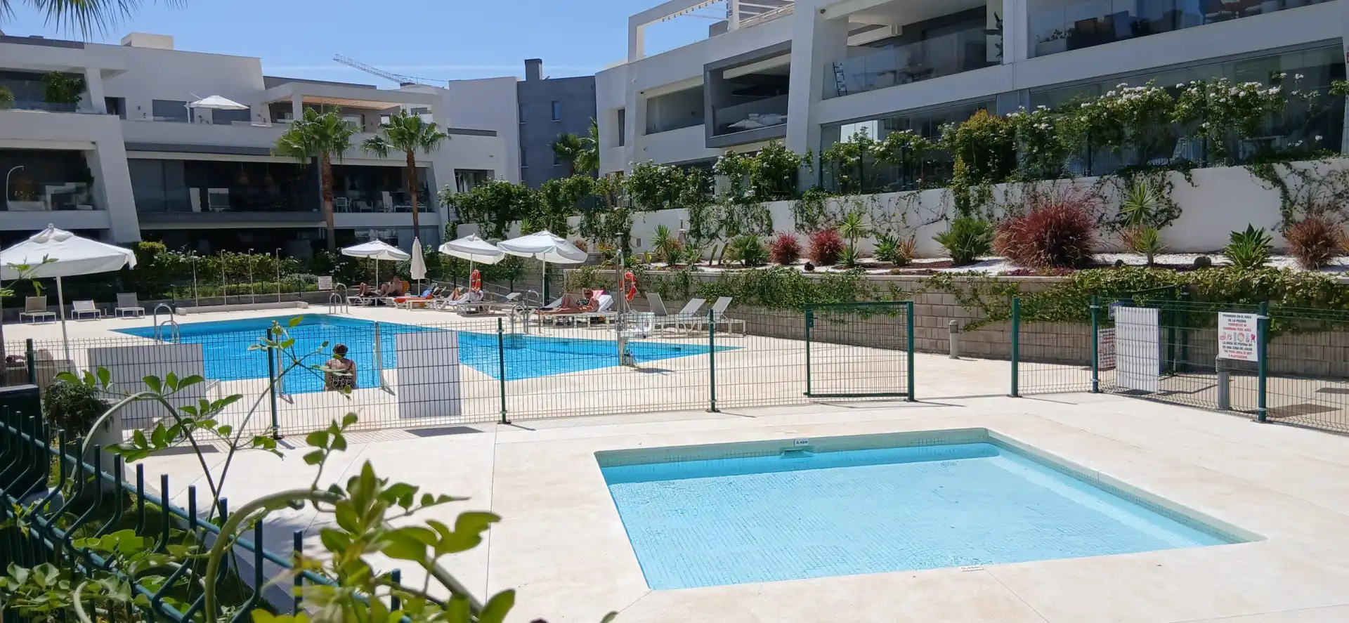 Piscina de Planta baja de alquiler en Selwo
