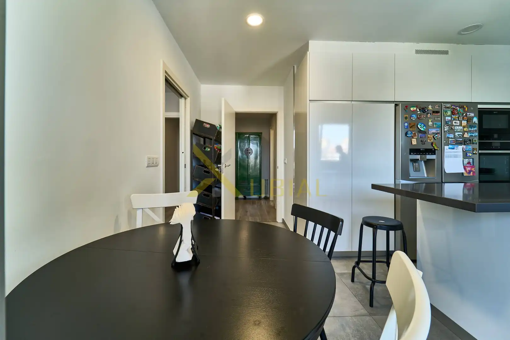 Dining room of Flat for sale in A Coruña Capital   with Storage room, Furnished and Balcony