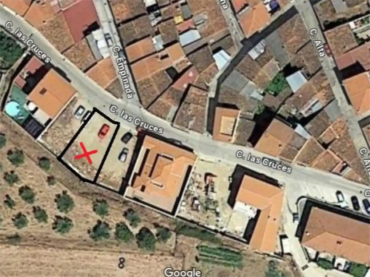 Exterior view of Residential for sale in Logrosán