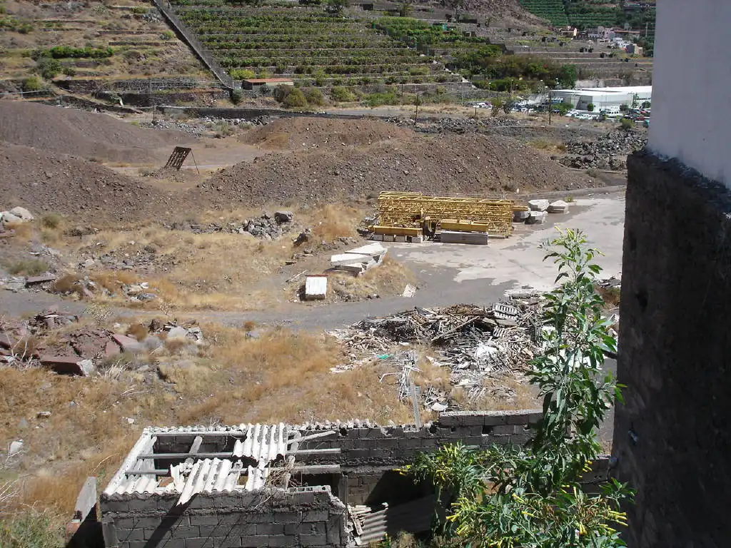 Vista exterior de Terreny industrial en venda en San Sebastián de la Gomera