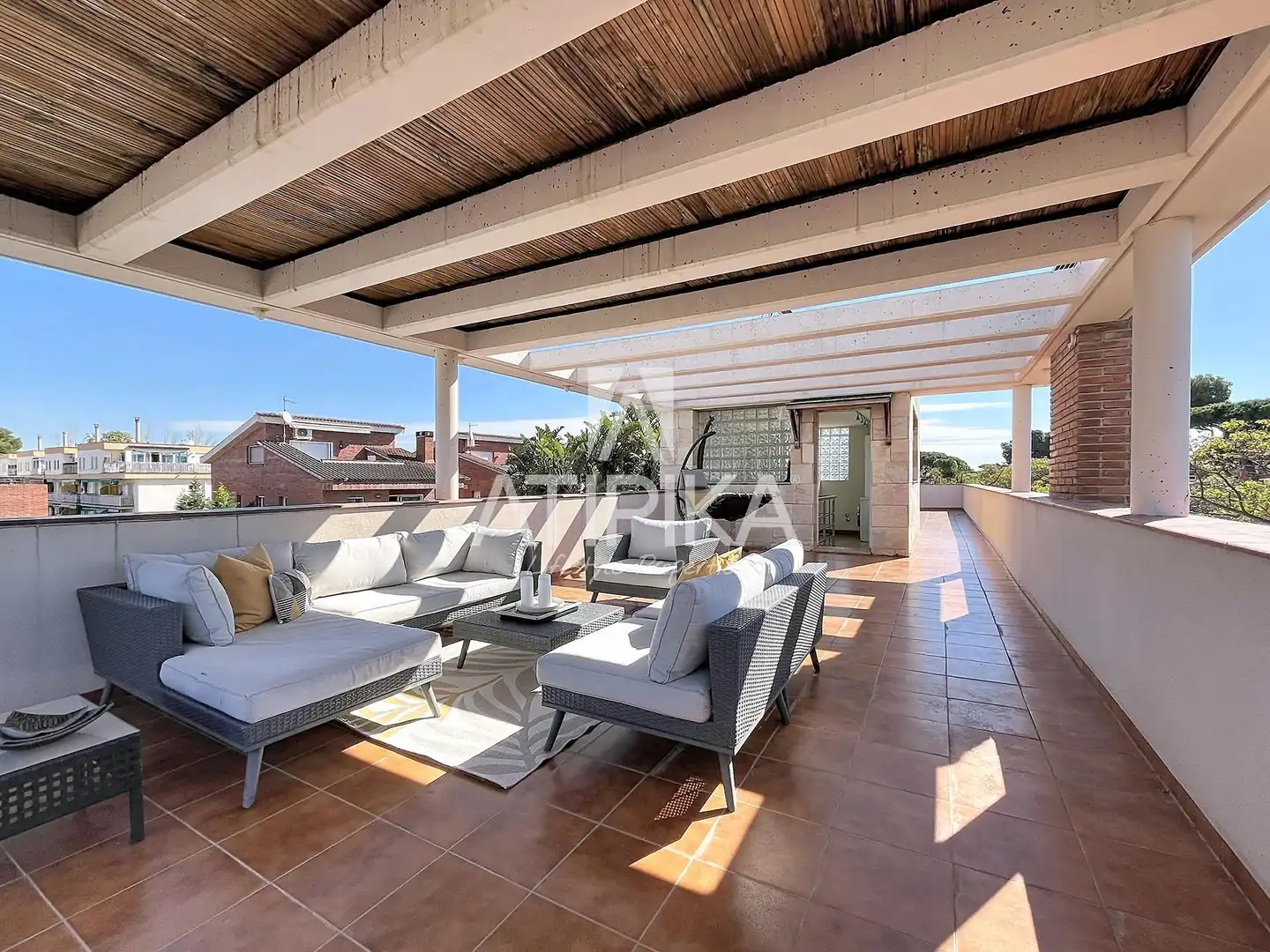 Terraza de Casa o chalet de alquiler en Castelldefels con Aire acondicionado, Calefacción y Terraza