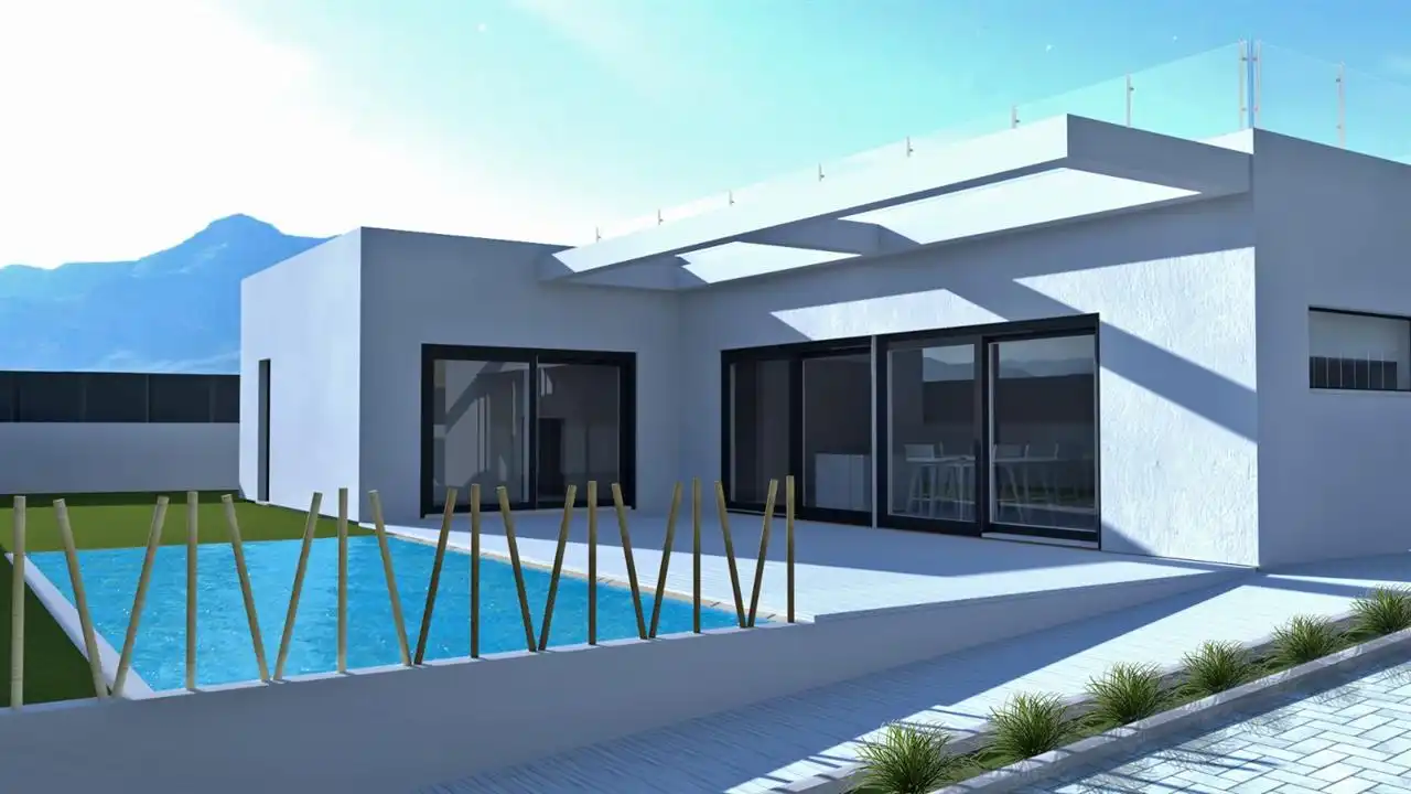 Chalet con piscina en venta en La Alberca