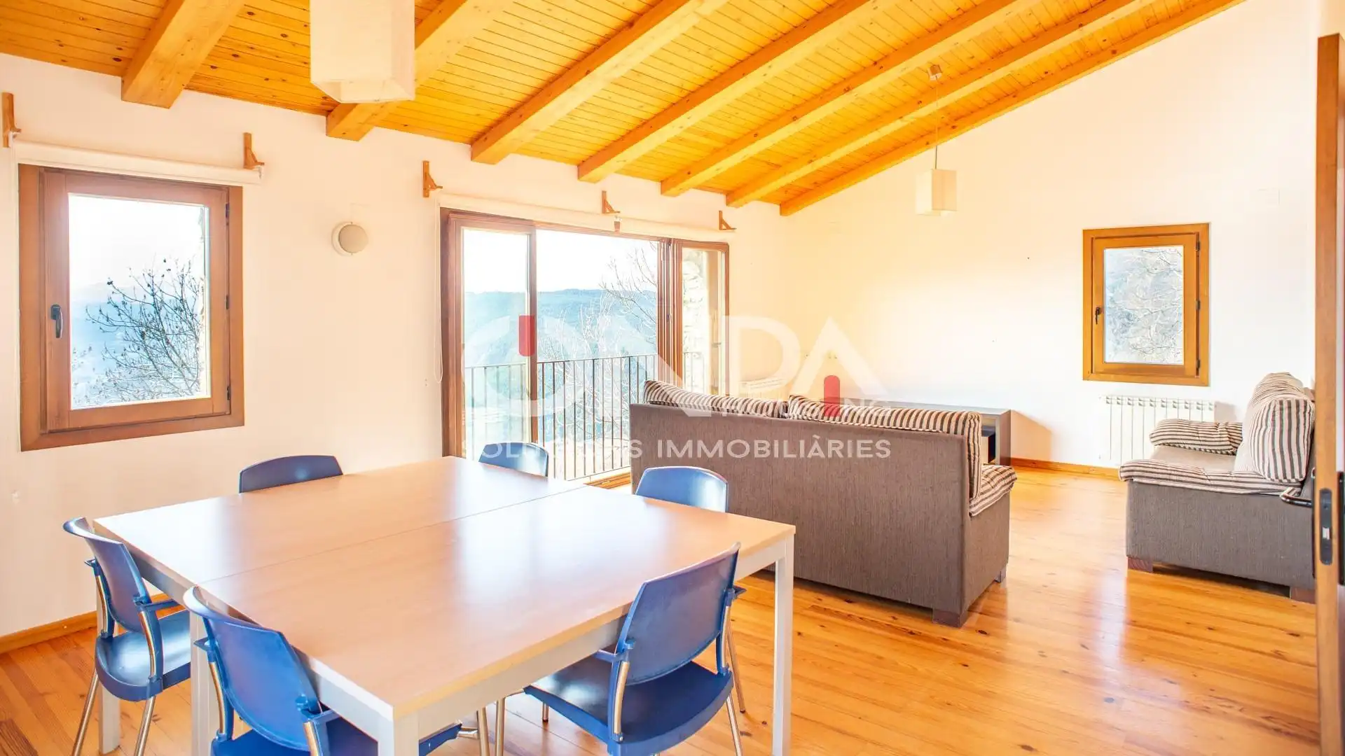 Dining room of Houses for sale in El Pont de Suert  with Heating, Private garden and Furnished