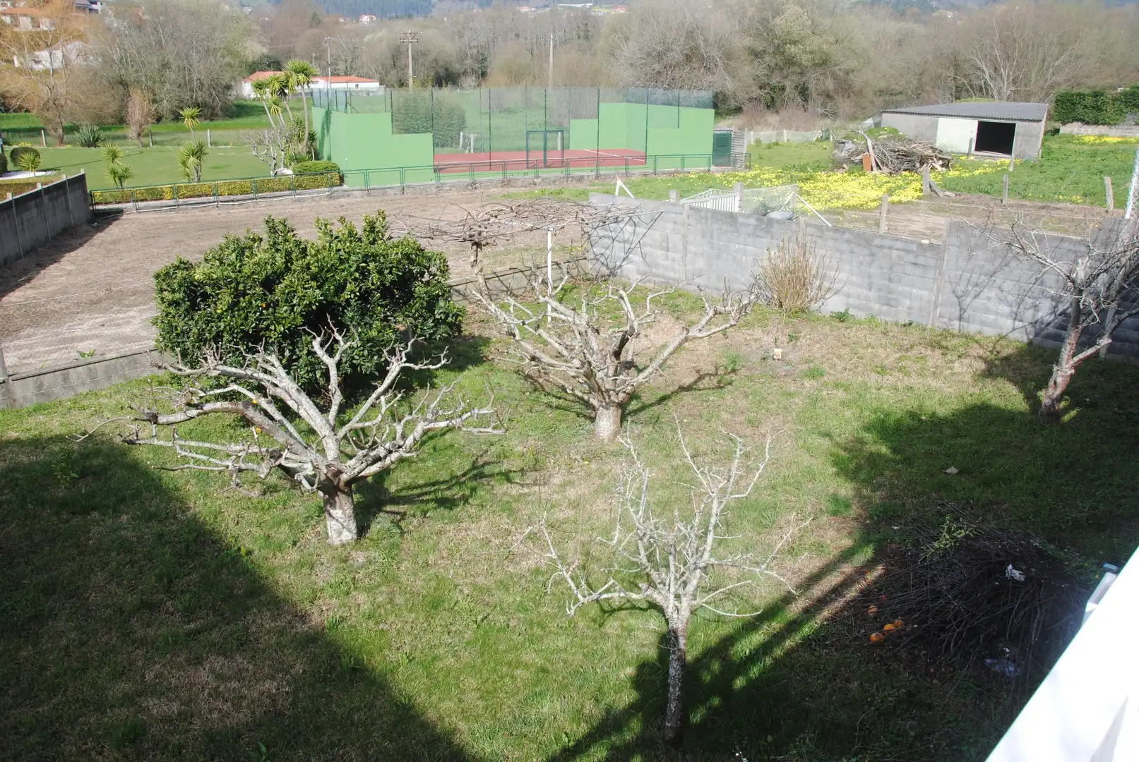 Garden of Houses for rent in Sanxenxo  with Private garden, Parquet flooring and Terrace