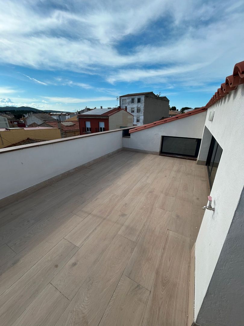 Terraza de Dúplex de alquiler en Palafrugell con Aire acondicionado, Calefacción y Terraza