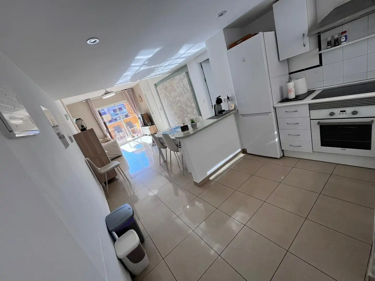 Cocina de Apartamento en venta en Orihuela con Aire acondicionado, Terraza y Piscina