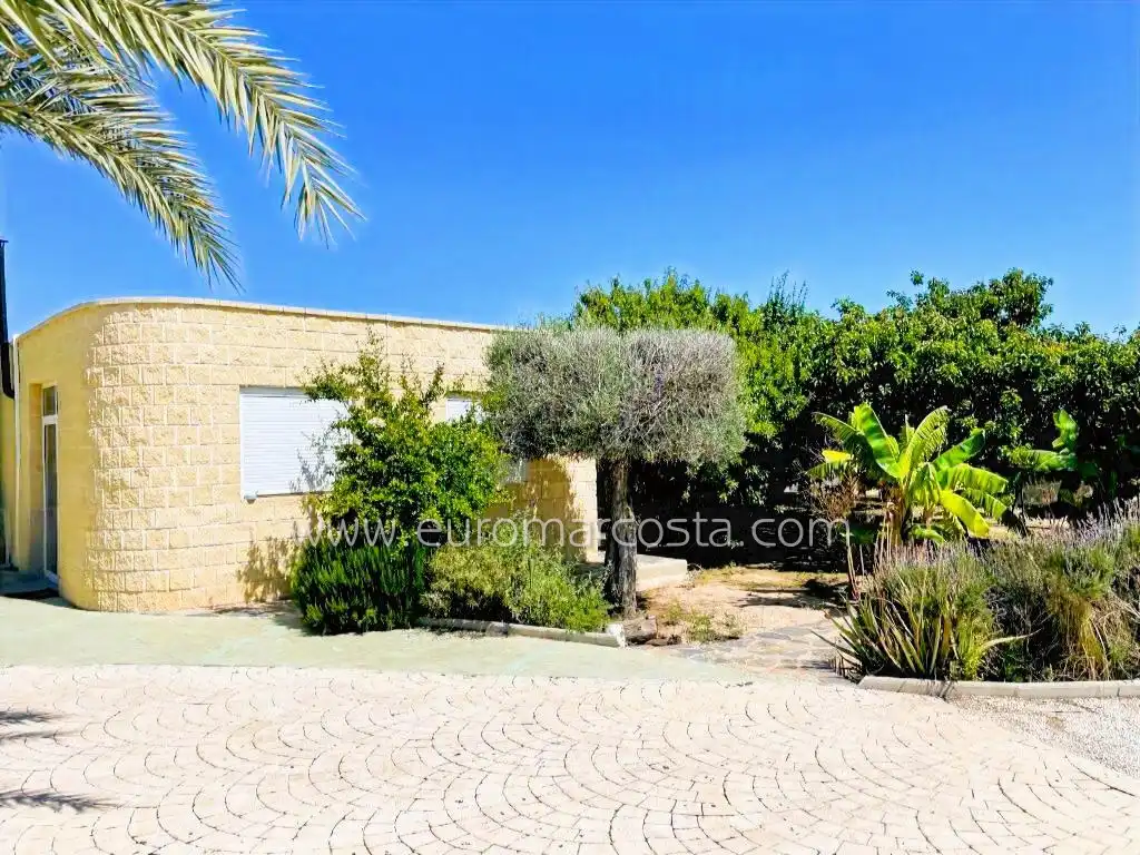 Exterior view of Houses for sale in Elche / Elx  with Air Conditioner, Heating and Private garden