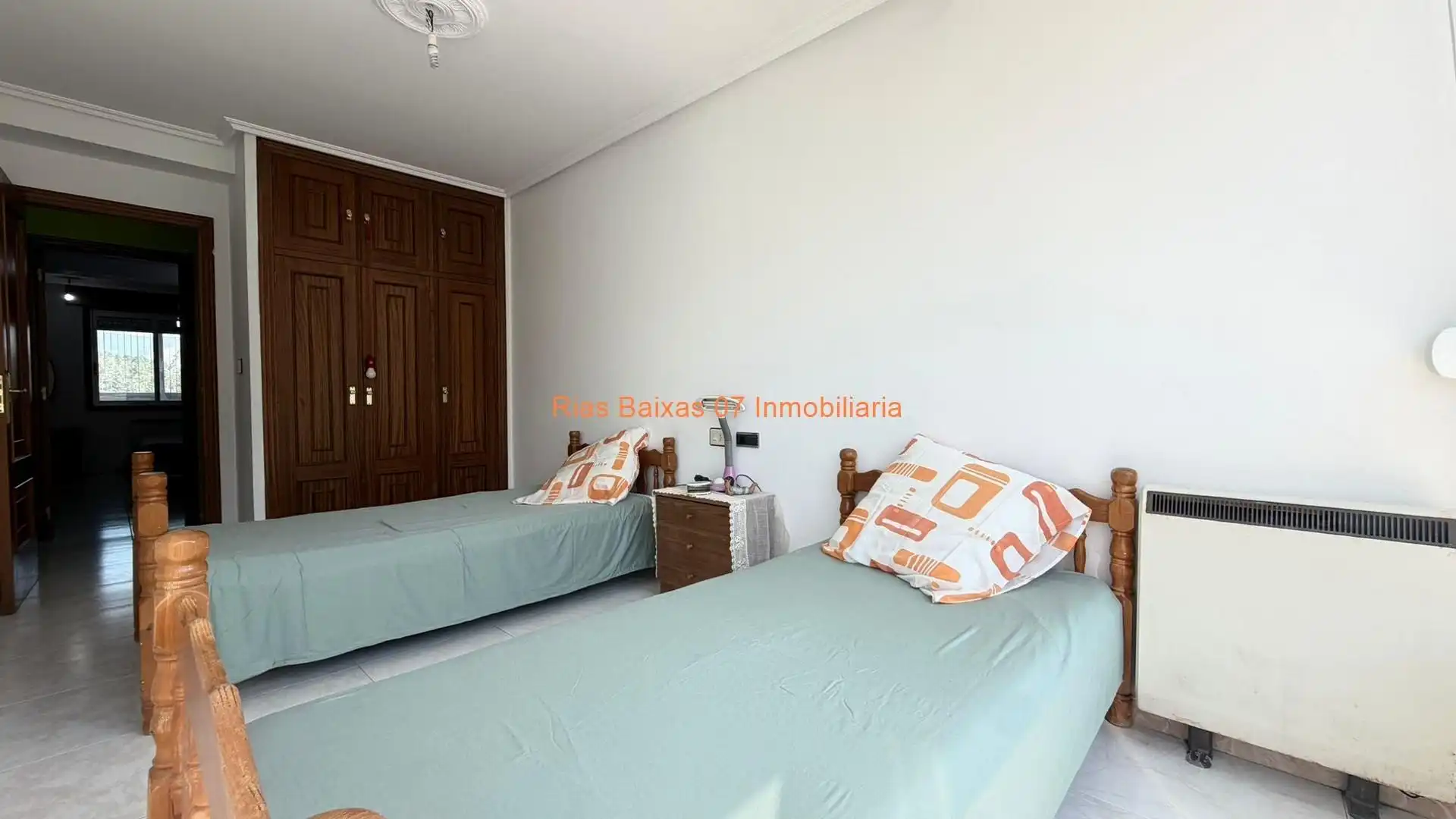 Bedroom of Flat for sale in Cortegada  with Heating, Terrace and Furnished