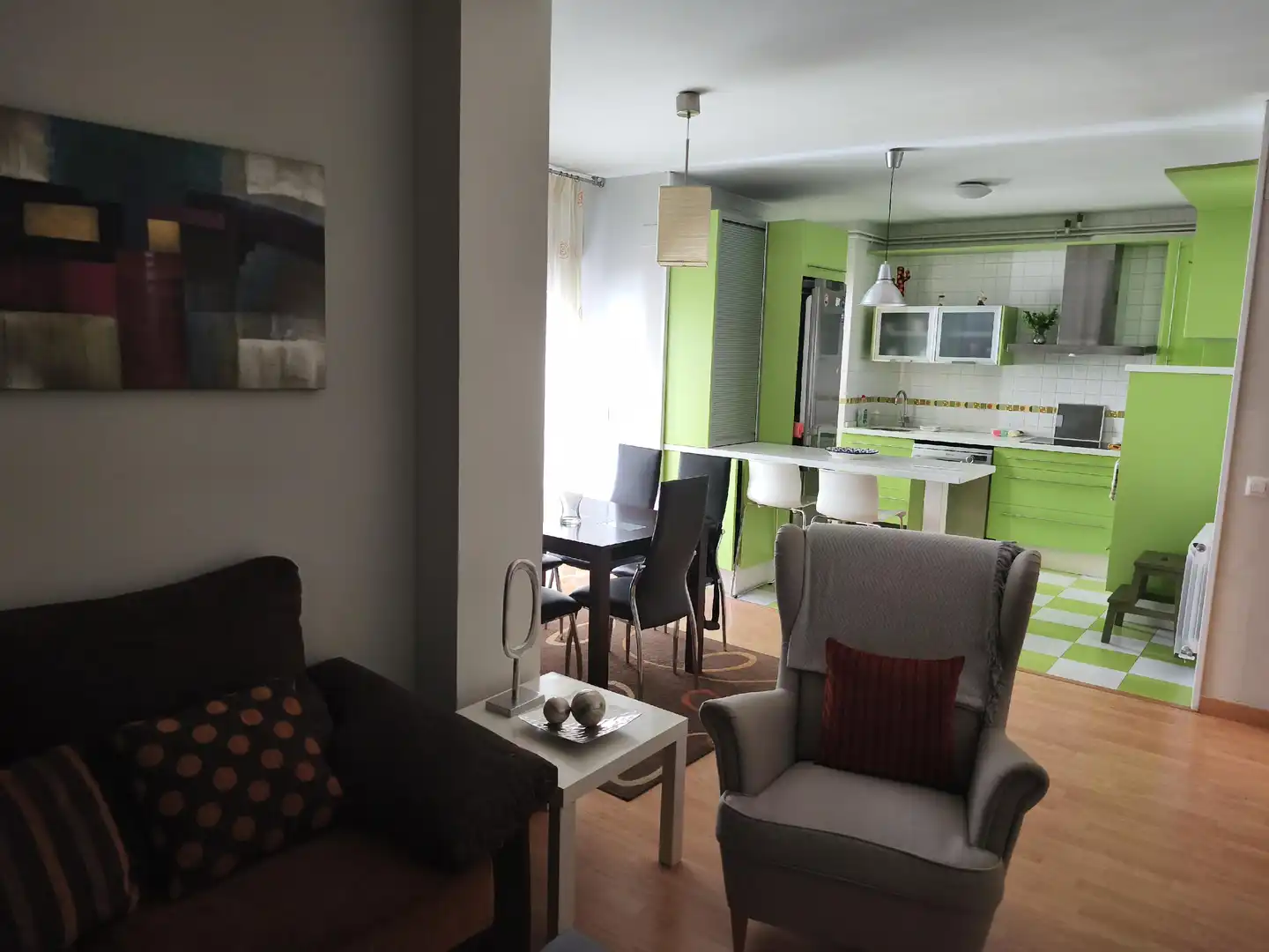 Living room of Apartments for sale in Andújar  with Air Conditioner, Heating and Parquet flooring