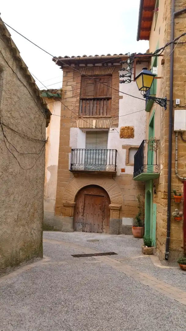 Vista exterior de Finca rústica en venta en Colungo con Jardín privado, Terraza y Trastero