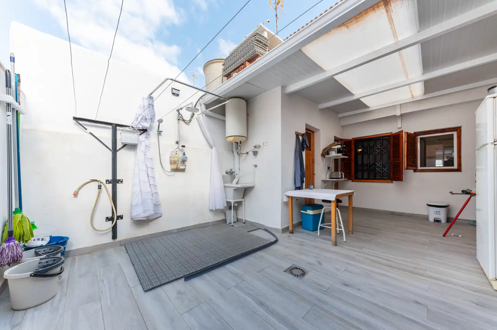 Balcony of Detached homes for sale in Mazarrón  with Air Conditioner, Heating and Terrace