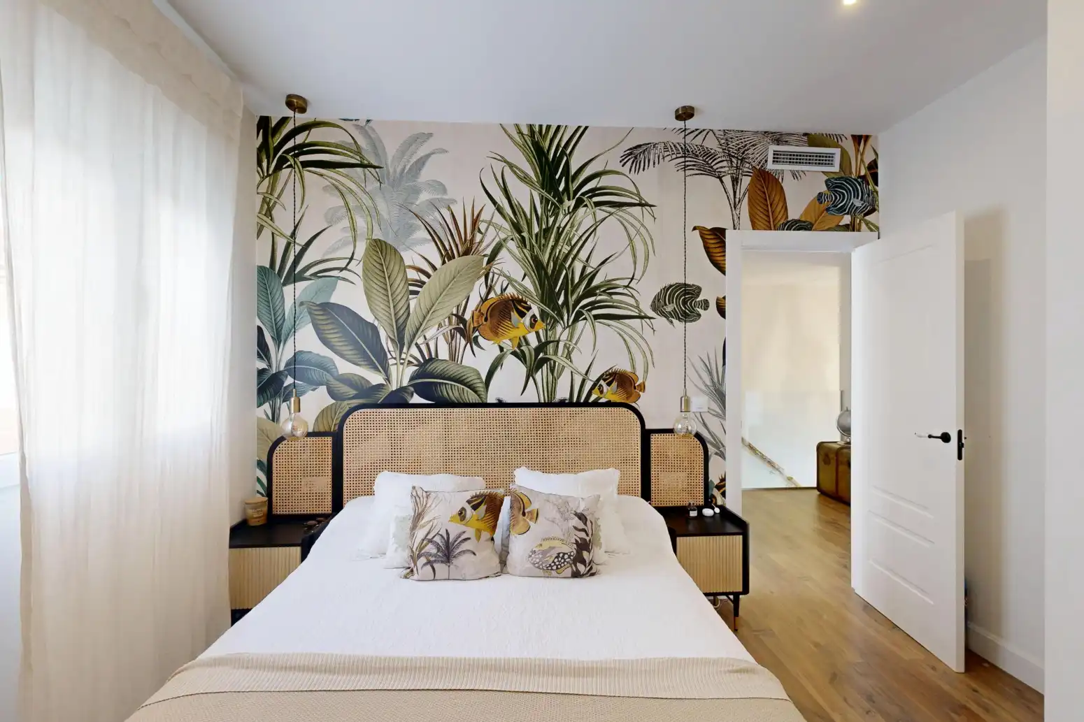 Bedroom of Houses for sale in Cartagena  with Air Conditioner, Parquet flooring and Terrace
