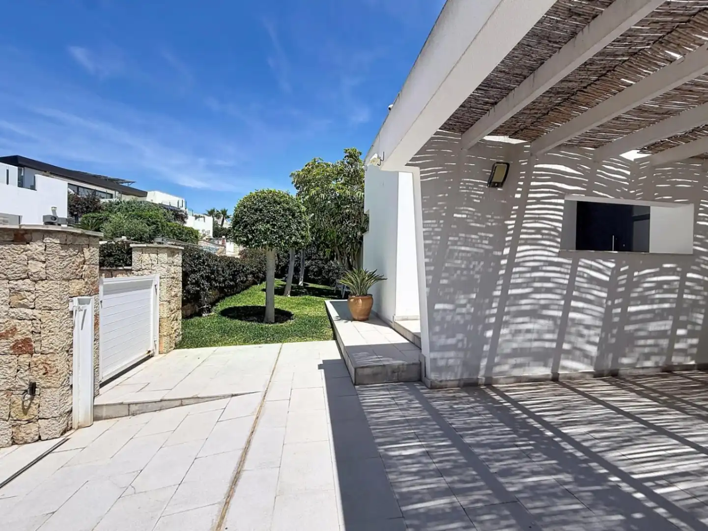 Terraza de Casa o chalet en venta en Benitachell / El Poble Nou de Benitatxell con Aire acondicionado, Calefacción y Jardín privado