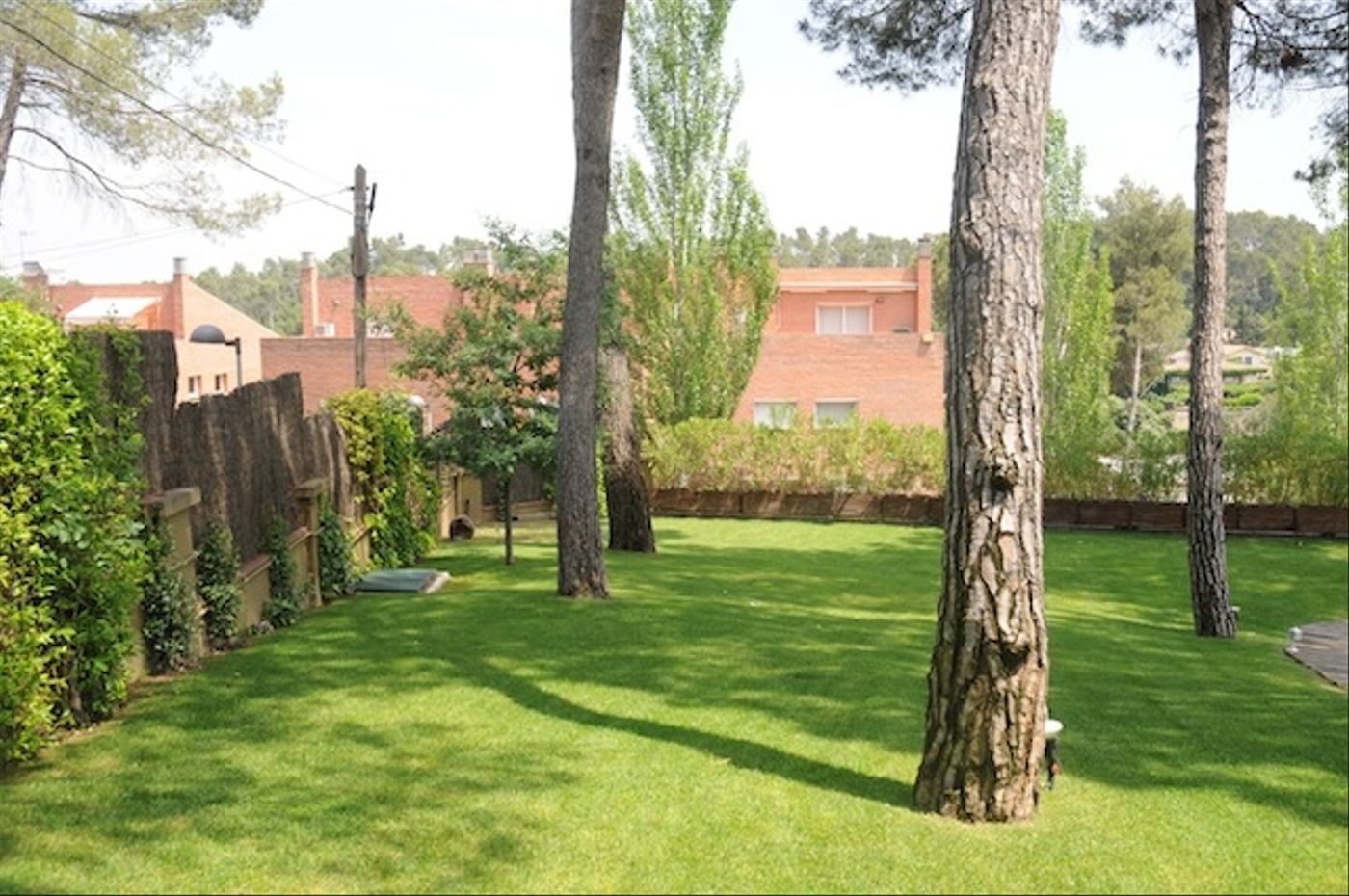 Jardí de Casa o xalet en venda en Sant Cugat del Vallès amb Aire condicionat, Traster i Piscina