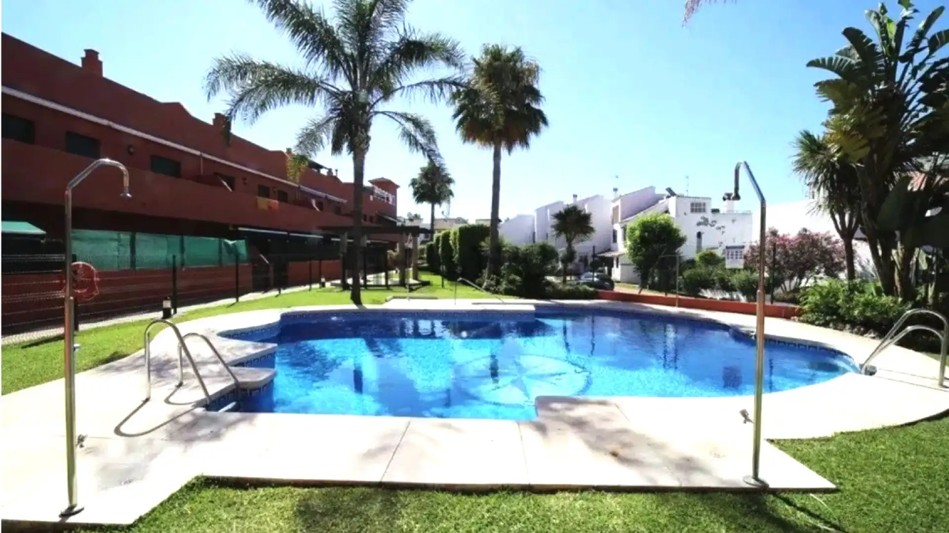 Jardín de Apartamento en venta en Casares con Aire acondicionado, Piscina y Amueblado