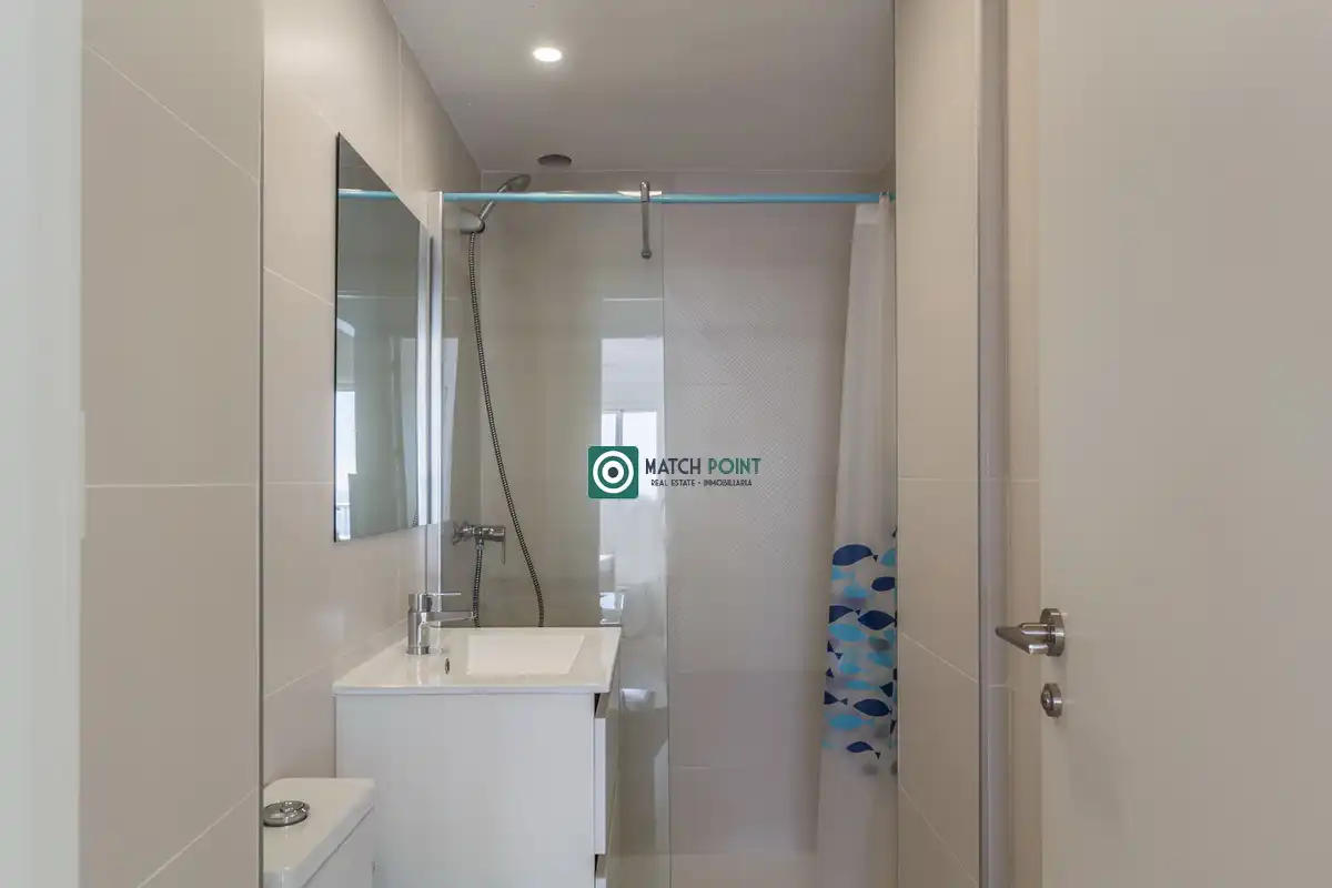 Bany de Apartament de lloguer en Almuñécar amb Moblat