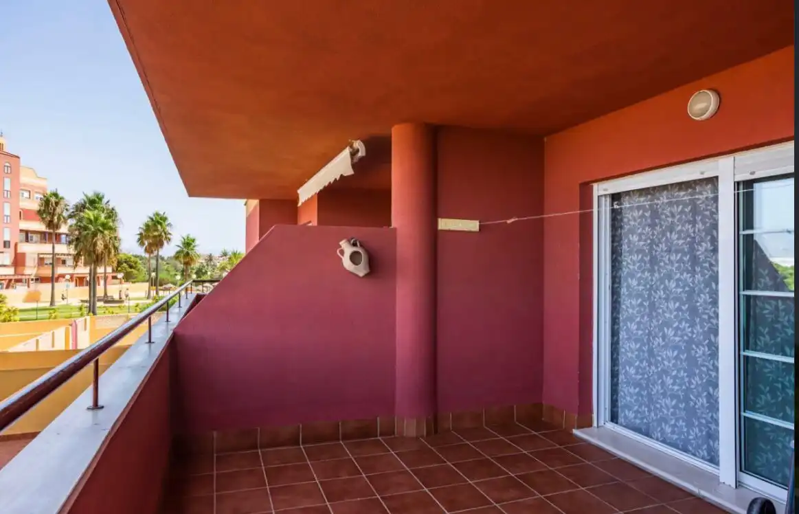 Terraza de Piso de alquiler en Roquetas de Mar con Aire acondicionado, Calefacción y Terraza