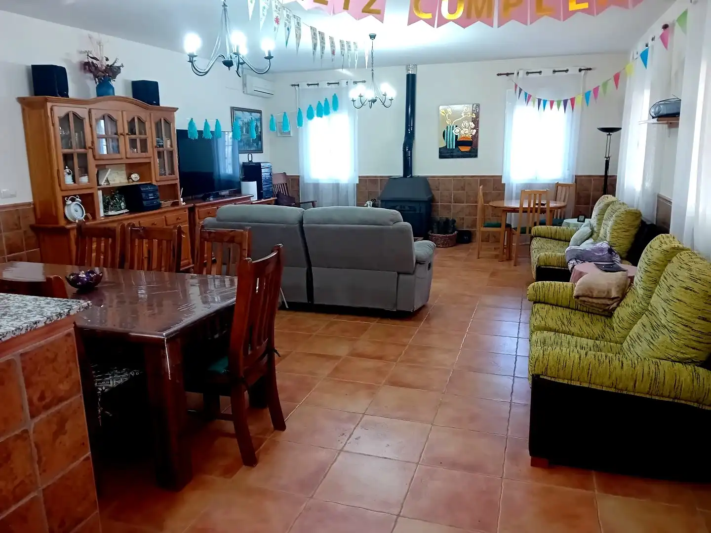 Sala de estar de Casa o chalet en venta en Carrión de Calatrava con Aire acondicionado, Calefacción y Terraza