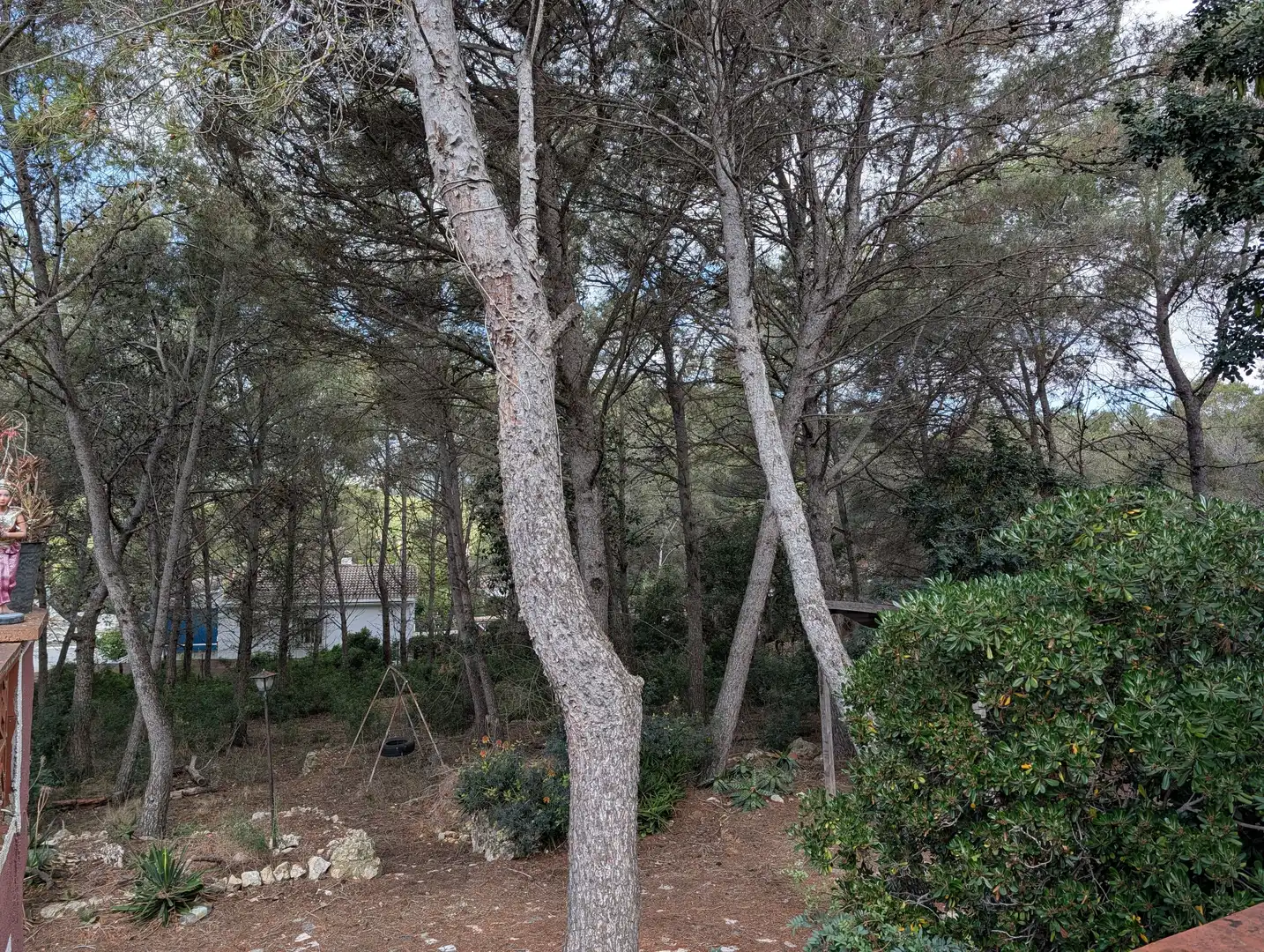 Garden of Houses for sale in Vilanova i la Geltrú  with Heating, Terrace and Swimming Pool