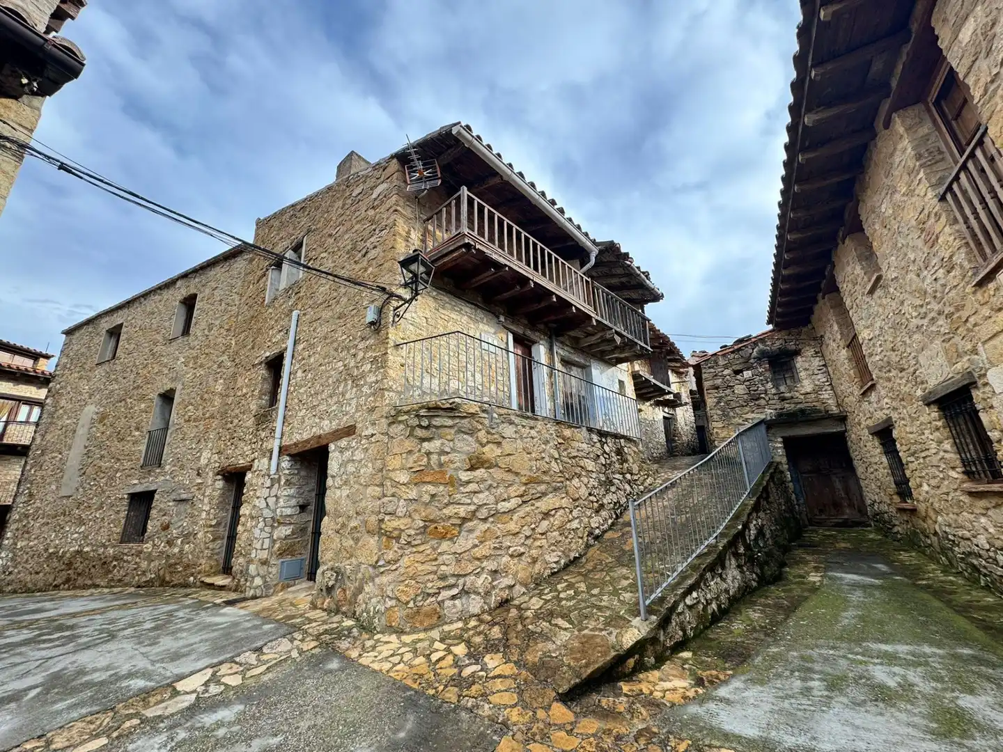 Vista exterior de Finca rústica en venta en La Pobla de Benifassà con Amueblado