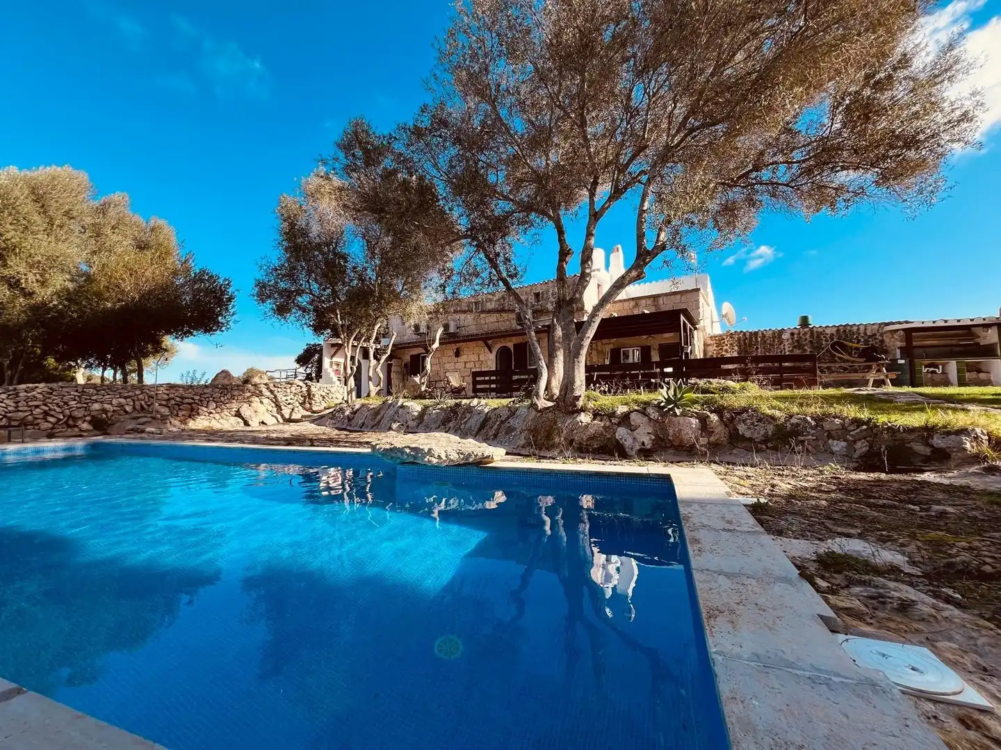 Jardín de Finca rústica en venta en Alaior con Aire acondicionado, Jardín privado y Piscina