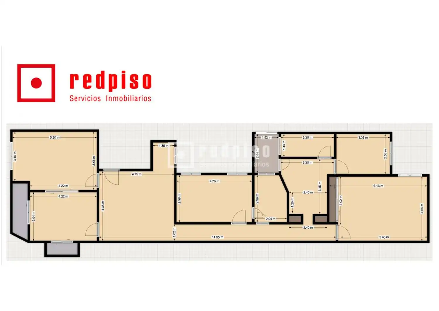 Piso en venta en Madrid con Calefacción, Parquet y Terraza