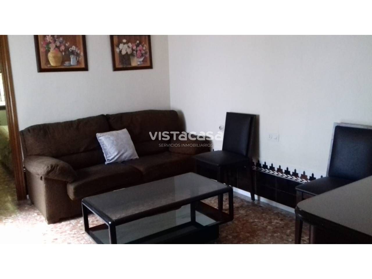 Living room of Flat to rent in Mairena del Alcor  with Air Conditioner, Heating and Storage room