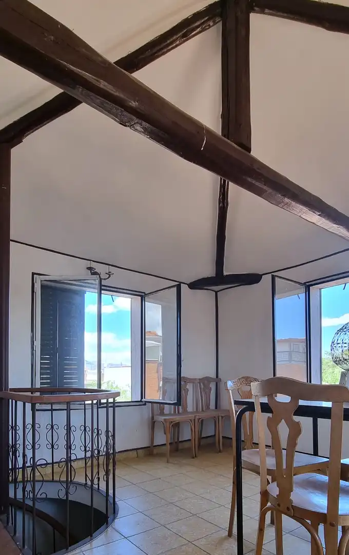 Living room of Houses for sale in Guadalix de la Sierra  with Heating, Parquet flooring and Storage room